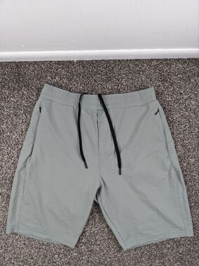 Public Rec Shorts Mens 34R GO Short Gray Nylon Spandex Athletic Lounge